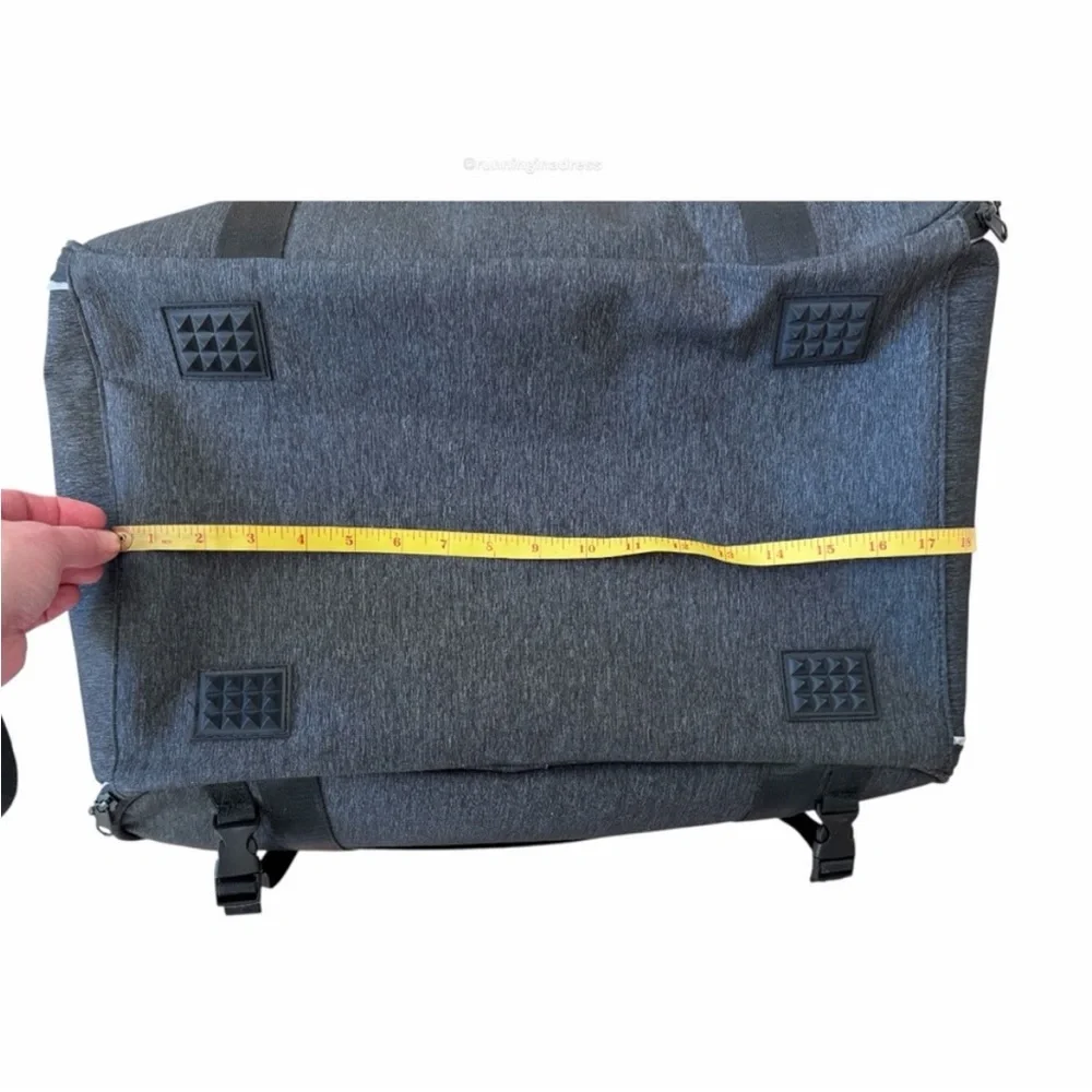 Morpilot Airline Approved Pet Carrier Soft Sided Dog & Cat Travel Bag Gray